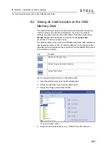 Preview for 381 page of Stoll CMS ADF-3 Operating Instructions Manual