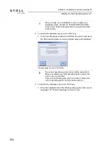 Preview for 394 page of Stoll CMS ADF-3 Operating Instructions Manual