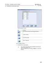 Preview for 395 page of Stoll CMS ADF-3 Operating Instructions Manual