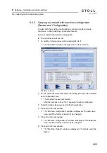 Preview for 403 page of Stoll CMS ADF-3 Operating Instructions Manual