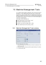 Preview for 421 page of Stoll CMS ADF-3 Operating Instructions Manual