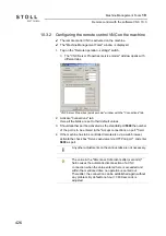 Preview for 426 page of Stoll CMS ADF-3 Operating Instructions Manual