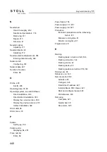 Preview for 440 page of Stoll CMS ADF-3 Operating Instructions Manual