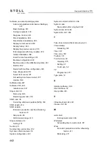 Preview for 442 page of Stoll CMS ADF-3 Operating Instructions Manual