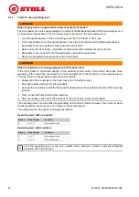 Preview for 52 page of Stoll CompactLine FC 150 H Operating Instructions Manual