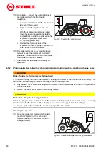 Preview for 64 page of Stoll CompactLine FC 150 H Operating Instructions Manual