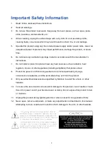 Preview for 3 page of Stoltzen APOLLO SA-3000D User Manual