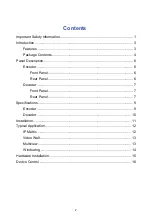 Preview for 4 page of Stoltzen APOLLO SA-3000D User Manual