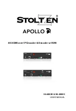 Preview for 1 page of Stoltzen APOLLO SA-6000D User Manual