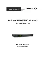 Stoltzen SUHM44 User Manual preview