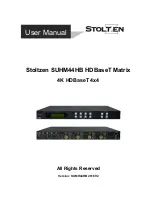 Preview for 1 page of Stoltzen SUHM44HB User Manual