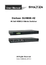 Stoltzen SUHM88-H2 User Manual preview