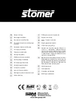 Предварительный просмотр 44 страницы Stomer Professional 93723804 User Manual