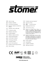 Предварительный просмотр 44 страницы Stomer Professional 93727161 User Manual