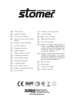 Предварительный просмотр 44 страницы Stomer Professional 98290103 User Manual