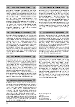 Preview for 36 page of Stomer Professional 98290622 User Manual