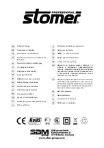 Preview for 44 page of Stomer Professional 98290622 User Manual