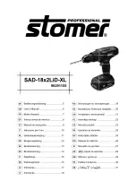 Preview for 1 page of Stomer Professional 98291155 User Manual