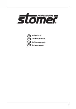 Предварительный просмотр 18 страницы Stomer Professional 98291612 User Manual