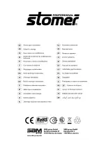 Предварительный просмотр 48 страницы Stomer Professional 98292862 User Manual