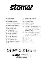 Preview for 56 page of Stomer Professional 98299274 User Manual