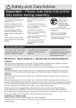 Preview for 2 page of Stompa 140 - 7901 Assembly Instructions Manual