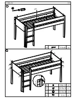 Предварительный просмотр 7 страницы Stompa Cabin Bed 15620700321 - White Assembly Instructions Manual