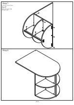 Предварительный просмотр 8 страницы Stompa Pull Out Desk Assembly Instructions Manual