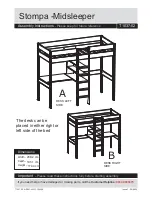 Предварительный просмотр 1 страницы Stompa T1037-02 Assembly Instructions Manual