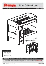 Preview for 1 page of Stompa T1054-02 Assembly Instructions Manual