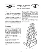 Stone Age Fireplaces NA 36 Installation And Operation Instructions Manual preview