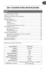 Preview for 37 page of STONE BREWING Buenaveza SBC060LB00 Owner'S Manual