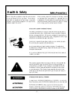 Preview for 9 page of Stone 105CM Operator'S Manual