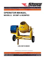 Предварительный просмотр 1 страницы Stone 95CMP Operator'S Manual