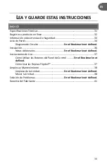 Preview for 30 page of Stone FlipShelf SWB180SB00 Owner'S Manual