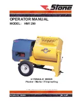 Предварительный просмотр 1 страницы Stone HM1290 Operator'S Manual