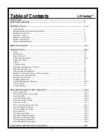 Preview for 3 page of Stone Lift Jockey LJ100 Service & Parts Manual