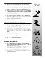 Preview for 21 page of Stone Rhino 43 Series Operator'S Manual