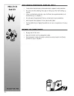 Preview for 22 page of Stone Rhino 43 Series Operator'S Manual