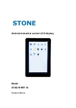 Stone STAD101WT-15 Equipment Manual предпросмотр