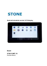 Preview for 1 page of Stone STAD133WT-15 Equipment Manual