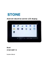 Предварительный просмотр 1 страницы Stone STAD156WT-15 Equipment Manual