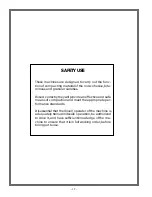 Preview for 12 page of Stone XD836Y Operators & Service Manual