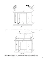 Preview for 10 page of Stonegate Melrose Dark Cherry Assembly And Operation Manual