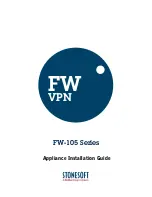 Stonesoft FW-105 series Installation Instructions Manual preview