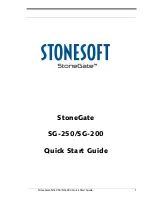 Stonesoft StoneGate SG-200 Quick Start Manual preview