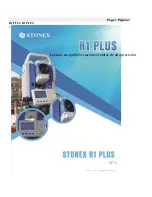 STONEX R1 PLUS Manual preview