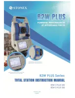 STONEX R2W 2 PLUS 500 Instruction Manual preview