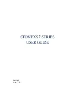 STONEX S7-D User Manual предпросмотр