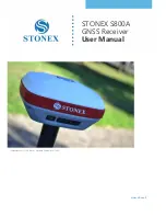 STONEX S800A User Manual предпросмотр